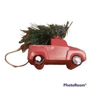 Trim a Tree Mini Truck Ornaments